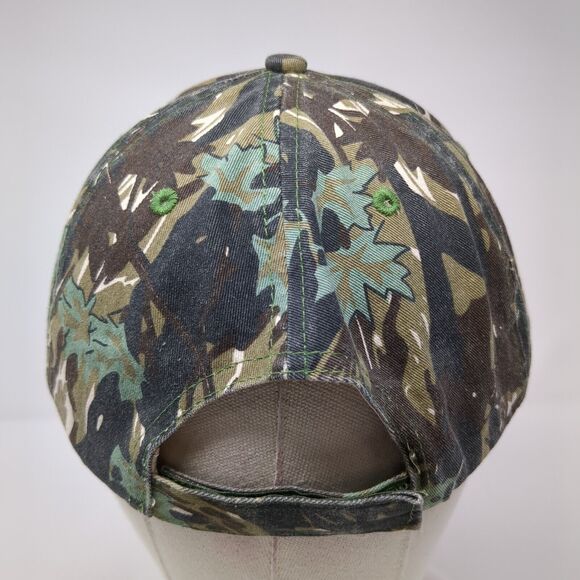 Mountain Dew Get Out and Do Strapback Hat Camo One Size Adjustable - Picture 5 of 8